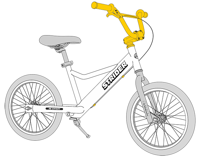 Strider 20 Sport Strider Balance Bikes CA